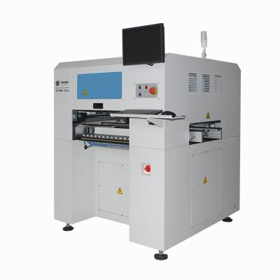 China Charmhigh CHM-751 Pcb Mounting Machine 6 Head SMT LED Pick And Place Machine for sale