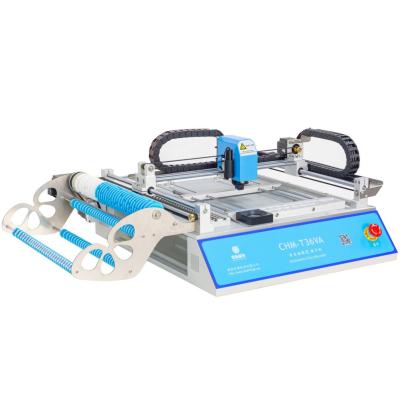 China Automatic low cost 2-head desktop smt led pick and place machine CHM-T36VA for sale