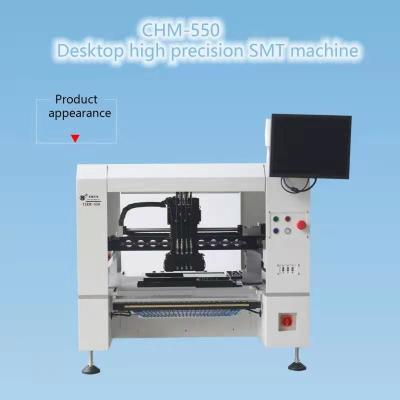 China Built In Computer Desktop SMT Pick And Place Machine 4 Heads 5500cph CHM-550 for sale