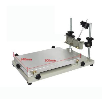 China Charmhigh Manual 3024 Solder Paste Printing Machine SMT Stencil Printer for sale