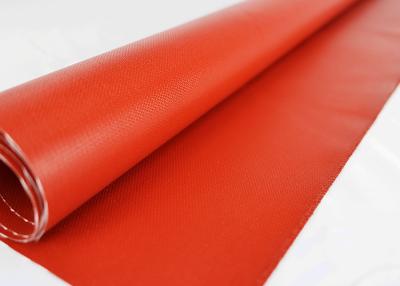 China Water Resistant Coated Fiberglass Fabric Fireproof 1.5m Width High Tensile Strength for sale