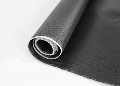 China High Temperature Silicone Coated Fiberglass Cloth 1.25-1.3mm Thickness -50C- 1000C for sale