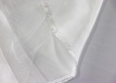 China Off White High Silica Fabric , 0.7mm Thickness High Temp Silica Cloth for sale