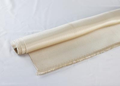 China 1000mm Width High Silica Fiberglass Fabric 50m Per Roll Heat Insulation for sale