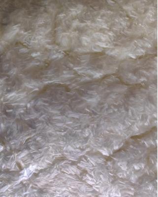 China Säurebeständige Glasfasersträhne, weiße hochsilikafasergeschliffene Strähne zu verkaufen