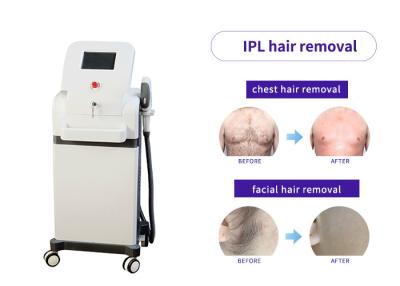 China E Light Elos Laser Hair Removal System , Two Piece Ipl Laser Hair Removal Device for sale