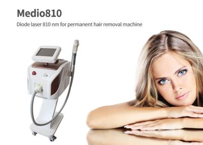 China 500W Portable 808nm Diode Laser Hair Removal Machine 810nm &  808nm 20ms - 400ms for sale