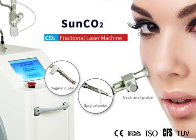 China Hospital CO2 Fractional Laser Machine Three Handles For Sun Damage Recovery for sale