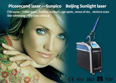 Chine Système stationnaire de retrait de tatouage de laser, machine professionnelle de retrait de tatouage à vendre