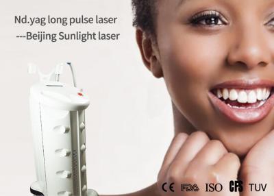 China Pele la longitud de onda larga de aligeramiento del pulso 1064nm de la máquina del retiro del pelo del laser del Nd Yag en venta