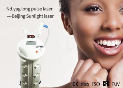 China Professional Permanent Nd Yag Laser Hair Removal Machine Adjustable Long Pulse Width for sale