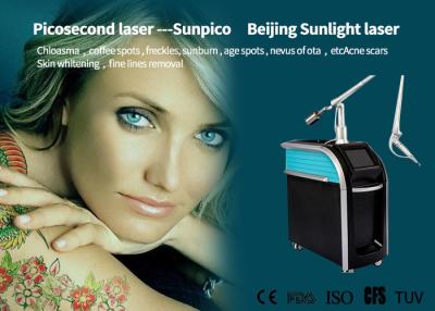 China Máquina del retiro del tatuaje de los pigmentos, equipo eficaz rápido del retiro del tatuaje del laser  en venta