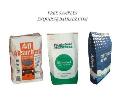 China Custom Oil Absorbent Packaging Paper Bag 15kg 20kg for Liquid Spill à venda