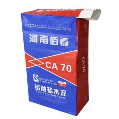 China 20kg 25kg Water Resisting Multiwall Paper Bags Cement Packaging Bag Flexo Print for sale