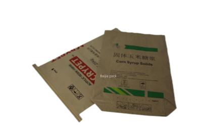 China 60x40x10cm Multiwall Sacks For Animal Feed / Additive Packaging for sale