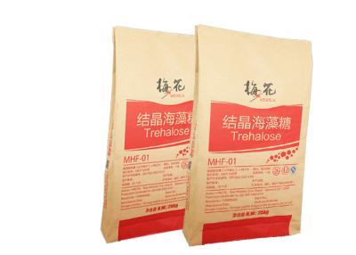 Chine Le blanc ou le Brown a collé le sac de papier de résine de PVC de sacs en papier de Multiwall de valve facilement ouvrable à vendre