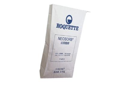 China Recyclable Flat Bottom Paper Bags Hygienic Packaging Multilayer Paper Bags Pollution Free for sale