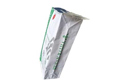 China 3 Layer Pasted Valve Multiwall Paper Bags High Tensile Strength Long Working Life for sale