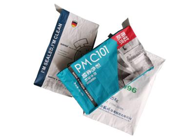 China Logo-Druck-industrieller Papiertüte-Keramikziegel-Bewurf-Zement-Verpackenpapiertüten zu verkaufen