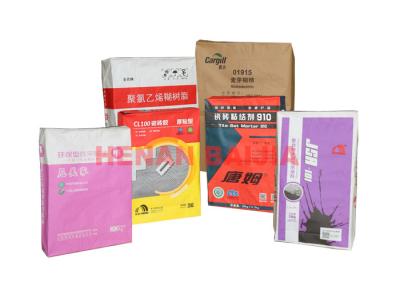 Chine Sacs en papier industriels de bouche plate grande capacité couleur blanche ou en bois de 50cm*30cm*16cm à vendre