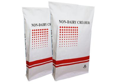 China Strong Capacity Pinch Bottom Paper Bags 10kg 20kg 25kg Sugar Protein Powder Packaging for sale