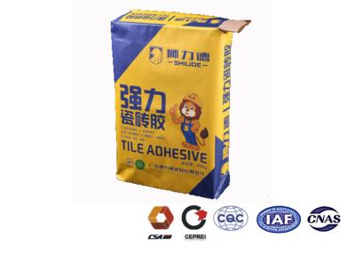 Chine La copie de Flexo colore le type de valve de sacs en papier de Multiwall - 2 couches de force à haute résistance à vendre