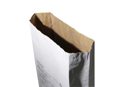 China Reusable Square Bottom Multiwall Kraft Paper Bags Anti Slip Surface Treatment for sale