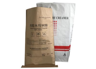 China 25KG Meteorological Precipitated Silica Multiwall Kraft Paper Bags Carbon Black for sale