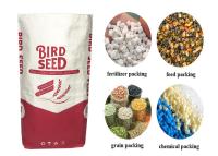 China Dog Cat Litter Animal Feed Seed 25kg Paper Feed Bags Flexo Printing for sale