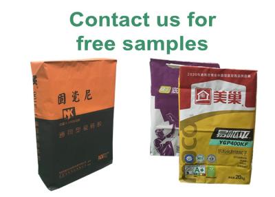 Chine Sacs de polypropylène de sacs en papier de valve de paquet de matériau de construction à vendre