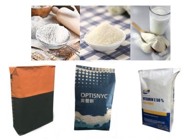 China Bread Wheat Flour Packaging Bag Kraft Paper Bag Custom Logo for sale