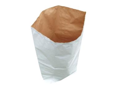 Chine sacs à papier d'emballage réutilisés par sacs en papier de riz de 25kg Brown Multiwall à vendre