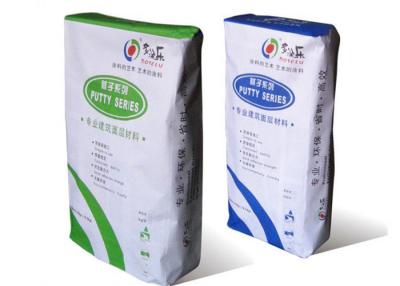 China 25KG 50KG Pasted Kraft Valve Paper Bags Dry Mortar Packaging for sale