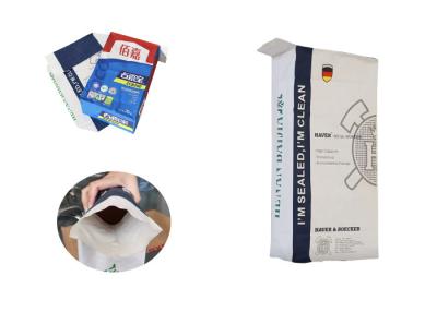 China Chemische geklebte Ventil Multiwall-Papiertüten PET Film-oder Zwischenlagen-Papier-Sack-Basmatireis-Tasche zu verkaufen