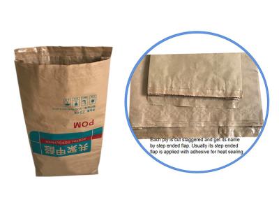 China 20kg 25kg Degradable Packaging Paper Bag For Potato Starch Flour Starch Milk Powder for sale