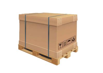 China Caixas de empacotamento flexíveis do produto comestível do recipiente de papel descartável dobrável de 1000 litros IBC à venda