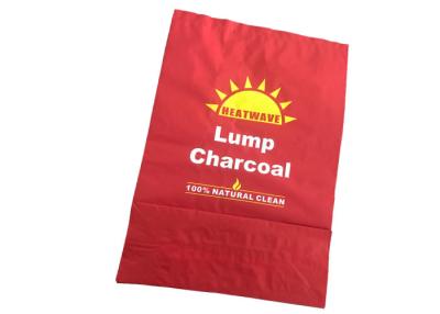 China Charcoal Kraft Paper Multi Wall Paper Sacks Flexo Printing for sale