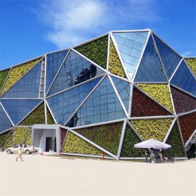 China Bule Q235B CAD External Cladding Curtain Wall Glass Facade Panel FRP for sale