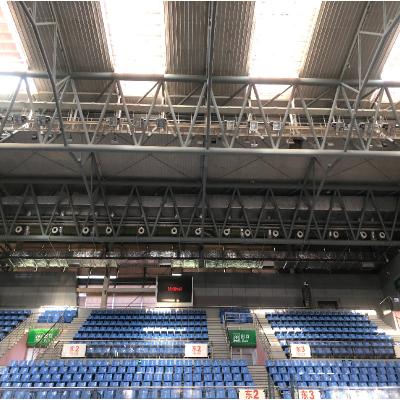 Chine Toit de structure de botte de toit d'acier doux de DAO se pliant pour le stade de sports à vendre