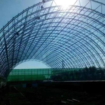 China Hot Dip Galvanised Steel Framed Buildings Arch Structural Space Frame 300m for sale