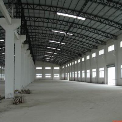 China Prefabricated Curved Rafter Portal Frame Span Stability And Beauty for sale