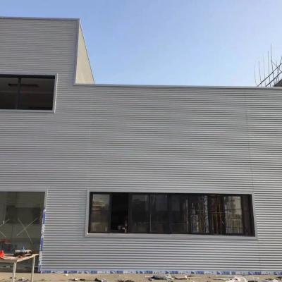 China Q355B PU Portable Curtain Wall Aluminium Panel Wall 2.5mm For Outdoor Building for sale