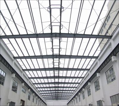 China Plutônio da instalação da claraboia da abóbada do telhado do metal da casa pré-fabricada para a construção civil à venda