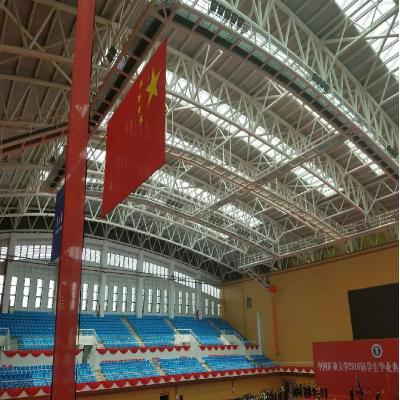China Customized Structural Steel Trusses 950mm Single Slope Roof Truss 50mm for sale