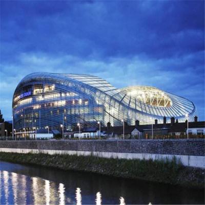 China Los GB de Q345 del palmo grande de acero del estadio estructuran el tejado de 50m m con durabilidad fuerte en venta