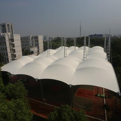 China PU Tensile Roofing Structure Architecture Doom For Car Parking for sale