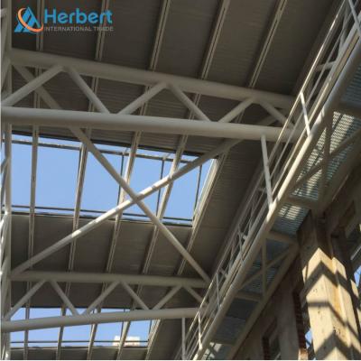 China S355JR Galvanized Welded Steel Truss Square Roof Truss 0.8mm for sale