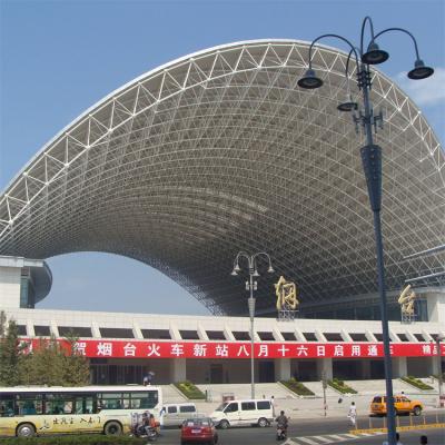 中国 Q355Bポリ塩化ビニールの膜の構造の屋根の溶接の波形の上塗を施してある生地 販売のため
