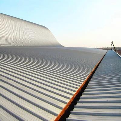 China S355JR Industrial Standing Seam Metal Roof Repair 50mm Double for sale