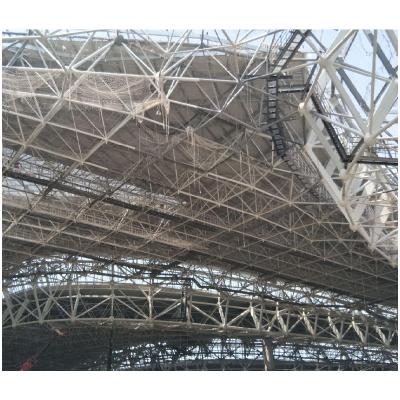 China Q235 Prefab Customized Steel Structure High Fire Resistance Steel Space Frame Building for sale